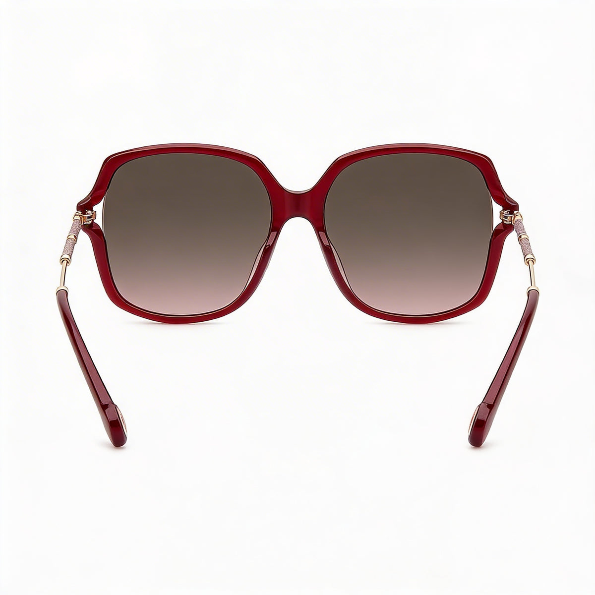 Carolina Herrera HER0132/G/S Burgundy/Brown Sunglasses for Women, 58mm, Photo 3