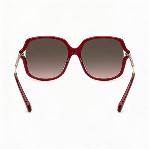 Carolina Herrera HER0132/G/S Butterfly Sunglasses Women — side view, Non-Polarized Brown lens