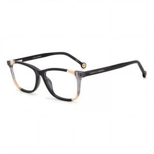 Carolina Herrera Modern Black Nude Square Eyeglasses for Women, Acetate frame