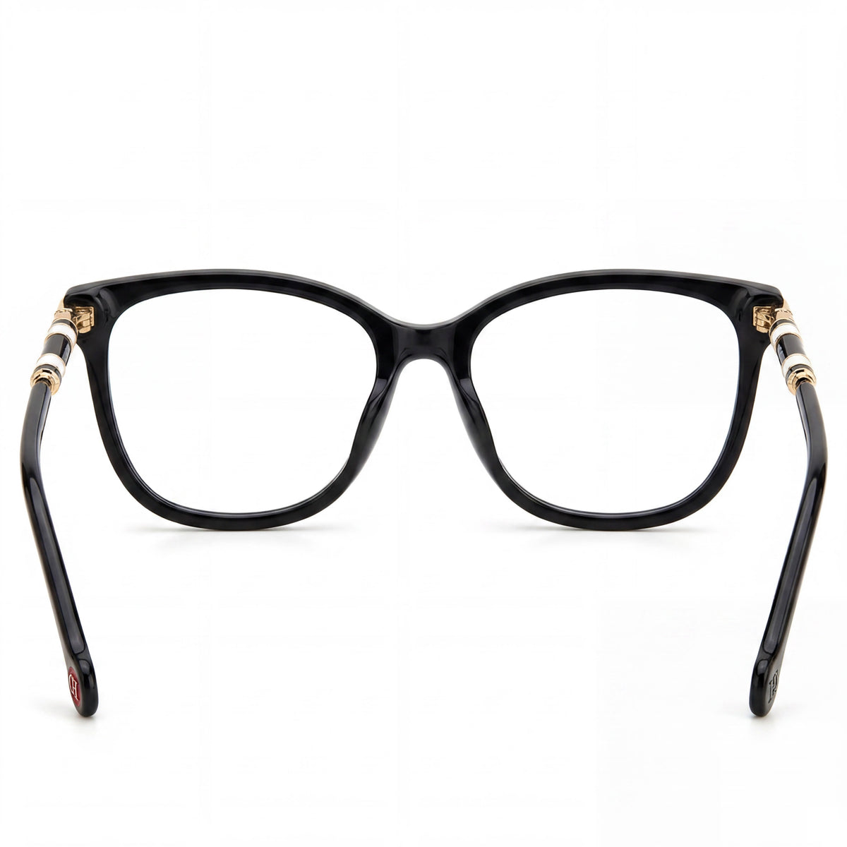 Carolina Herrera Modern CH 0027 Black Eyeglasses Unisex, 55mm, Photo 3