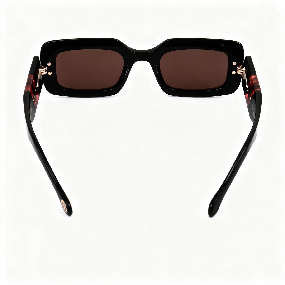 Carolina Herrera Seasonal Black Burgundy Sunglasses for Women, 50mm, Photo 3
