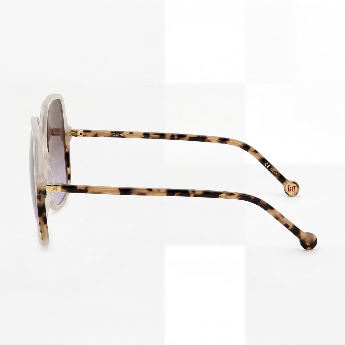 Carolina Herrera HER 0244/S Ivory Butterfly Sunglasses for Women, 56mm, Photo 3