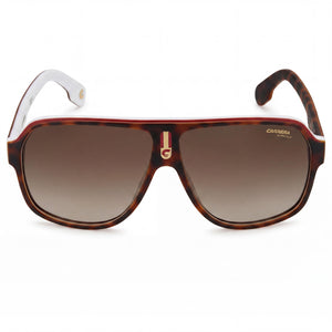 Carrera 1001/S Aviator Sunglasses Unisex — front view, Plastic frame