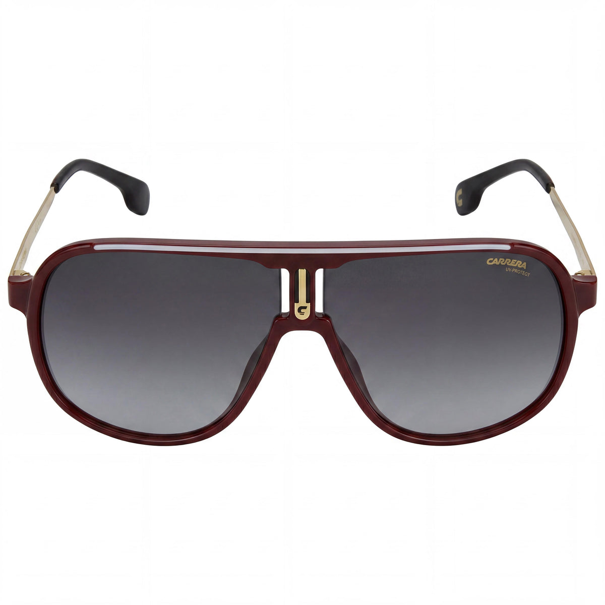 Gafas de sol aviador unisex Carrera 1007/S doradas y rojas, 62mm, Photo 2