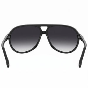 Carrera 1033/S Aviator Sunglasses Men — side view, Non-Polarized Dark Grey Shaded lens