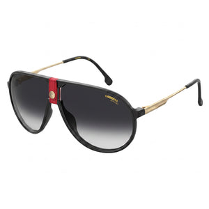 Carrera 1034/S Gold Aviator Sunglasses Unisex, Grey lens