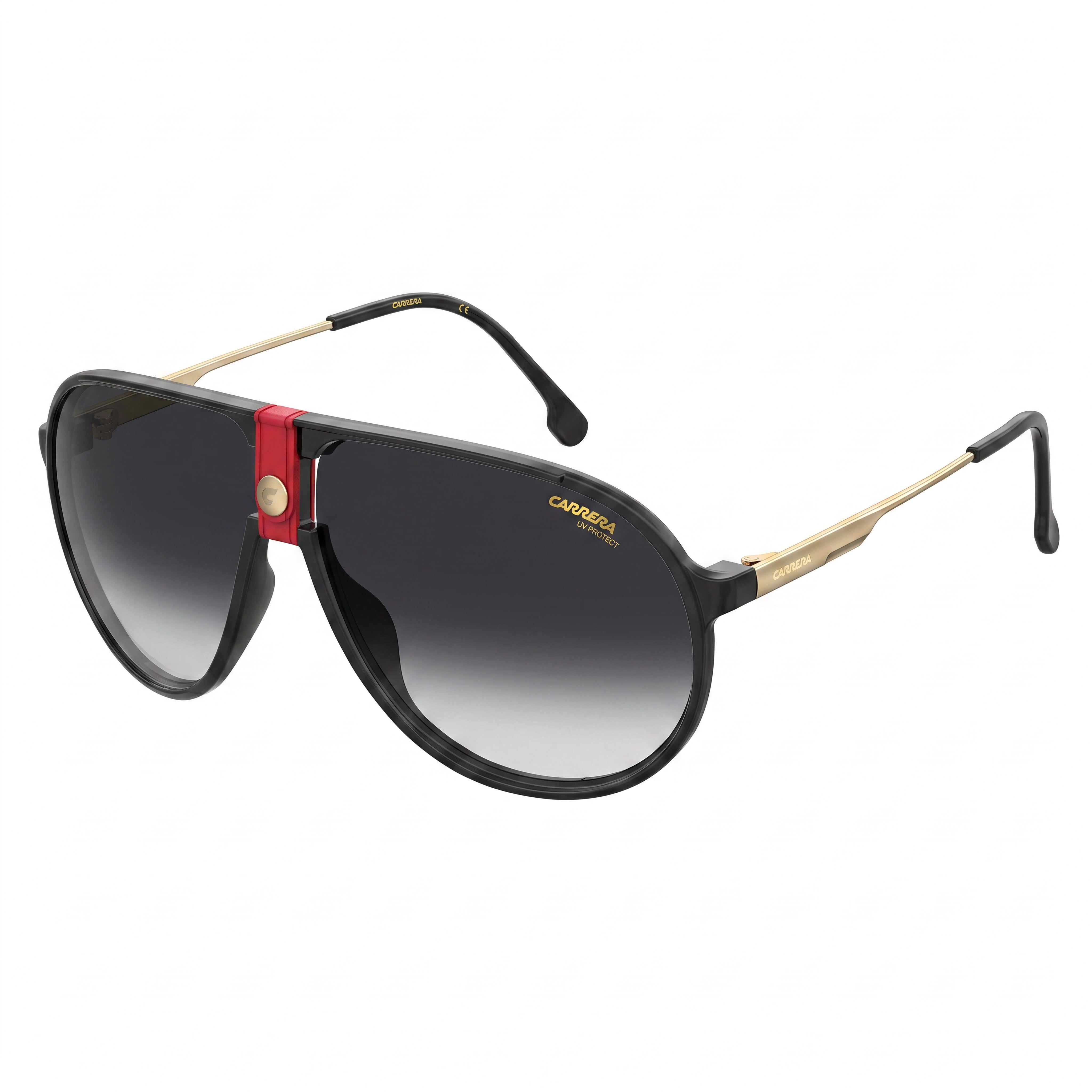 Gafas de sol unisex Carrera 1034/S aviador degradado dorado rojo, 63mm, Photo 1