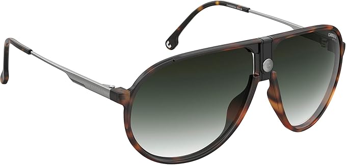 Carrera 1034/S Aviator Sunglasses for Men — side view, Green Shaded lens