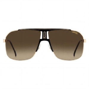 Carrera 1043/S Aviator Sunglasses for Men — front view, Stainless Steel frame
