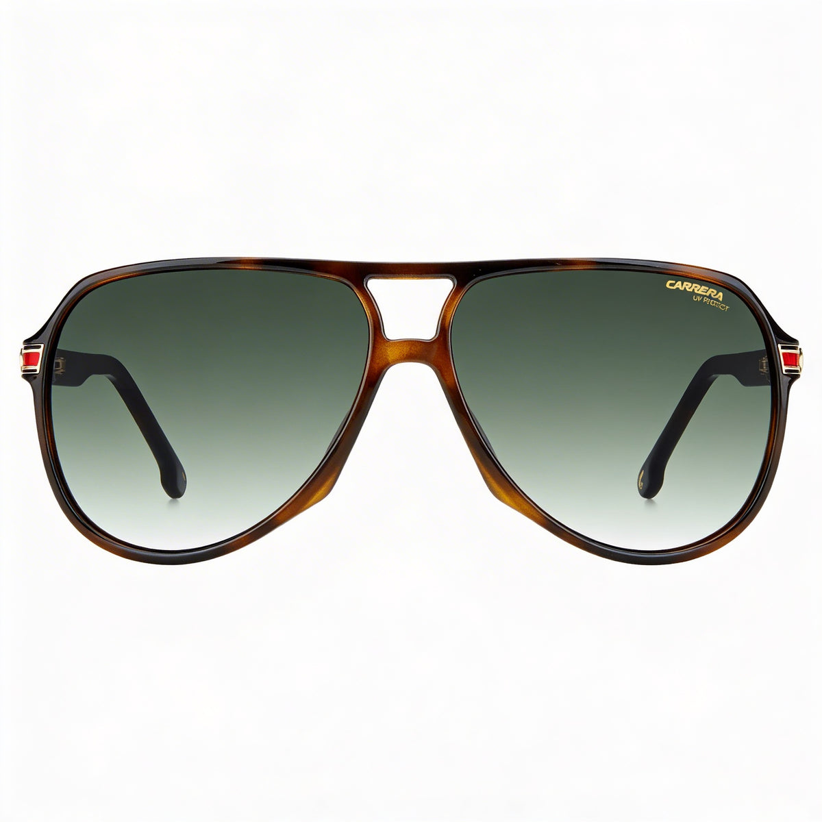 Carrera 1045/S Havana, Grey Shaded Aviator Sunglasses Unisex, 61mm, Photo 2