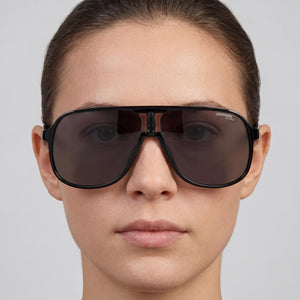 Carrera 1047/S Aviator Sunglasses Unisex — interior view, Polarized lens detail