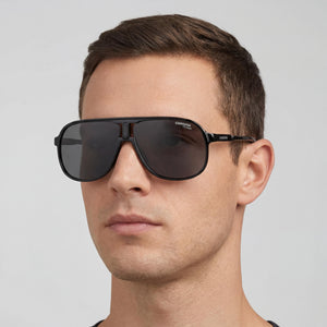 Carrera 1047/S Aviator Sunglasses for Unisex — interior view, Polarized lens detail