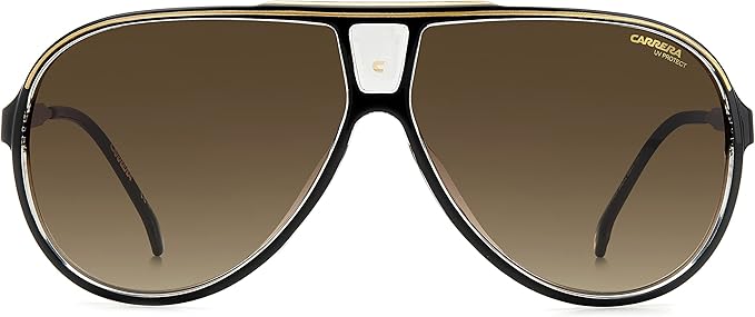 Carrera 1050/S 2M2 Aviator Sunglasses Unisex — front view, Metal front; frame