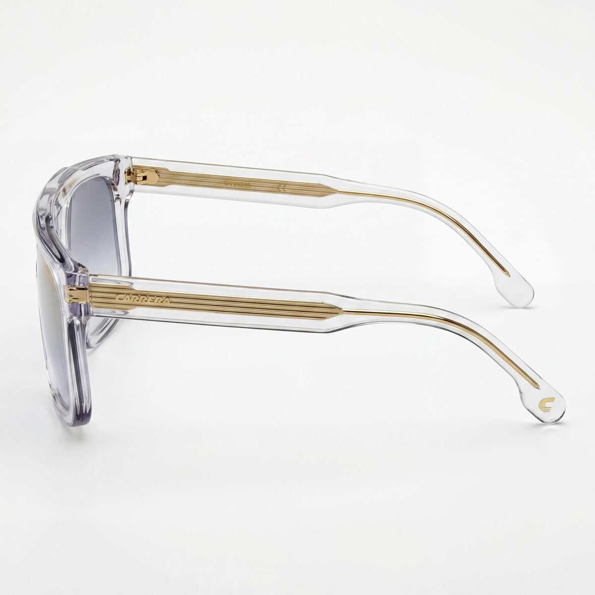 Carrera 1061/S Crystal/Blue Shaded Gold Mirror Sunglasses Unisex, 59mm, Photo 3