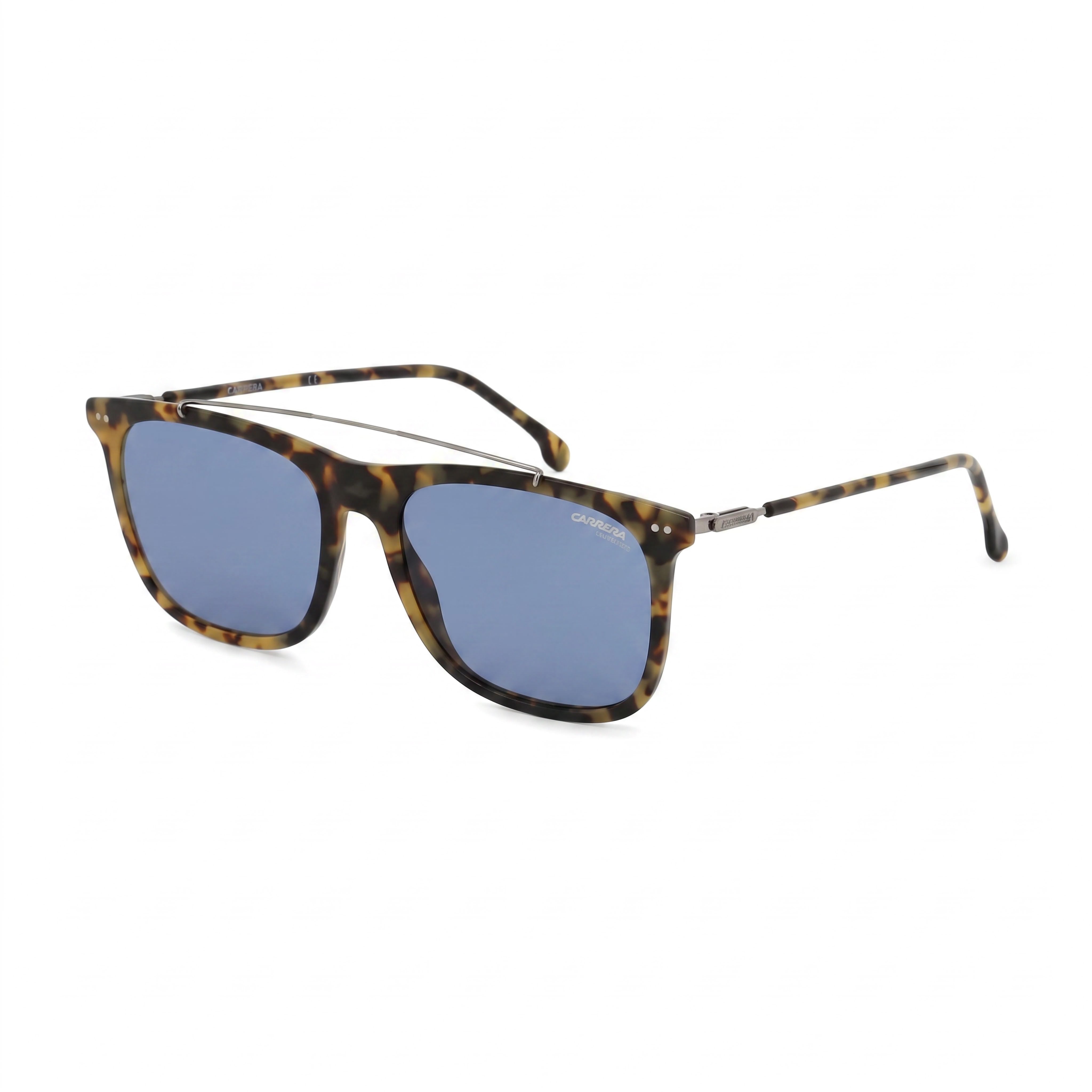 Carrera 150/S Havana Ruthenium Rectangle Sunglasses for Men, 55mm, Photo 1