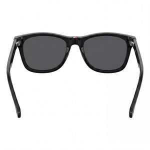Carrera 2022T/S Rectangle Sunglasses Unisex — side view, Non-Polarized Black lens