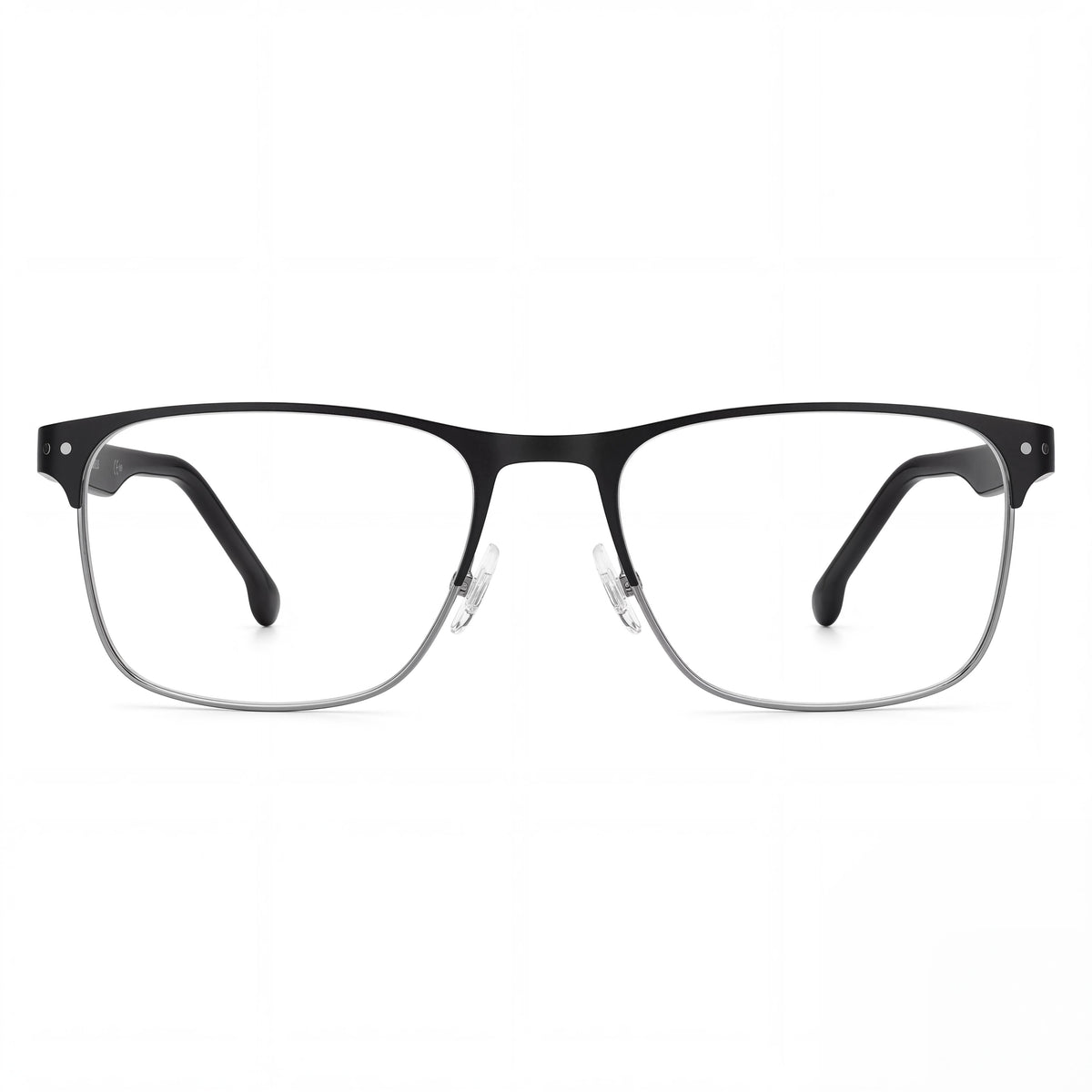 Carrera 2033t Opaque Black Rectangle Eyeglasses Unisex, Photo 2