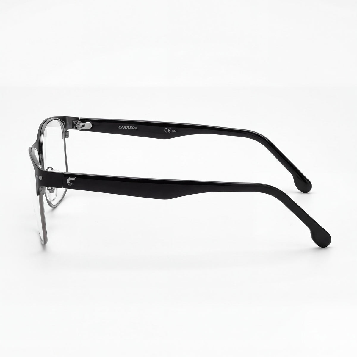 Carrera 2033t Opaque Black Rectangle Eyeglasses Unisex, Photo 3