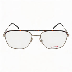 Carrera 211/SAM Aviator Eyeglasses Unisex — front view, Metal