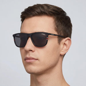 Carrera 218/S Black Sunglasses Unisex — lifestyle wear, travel to sunny destinations