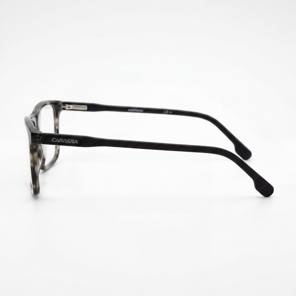 Carrera 225 Grey Horn Rectangle Eyeglasses Unisex, Acetate 56mm, Photo 2
