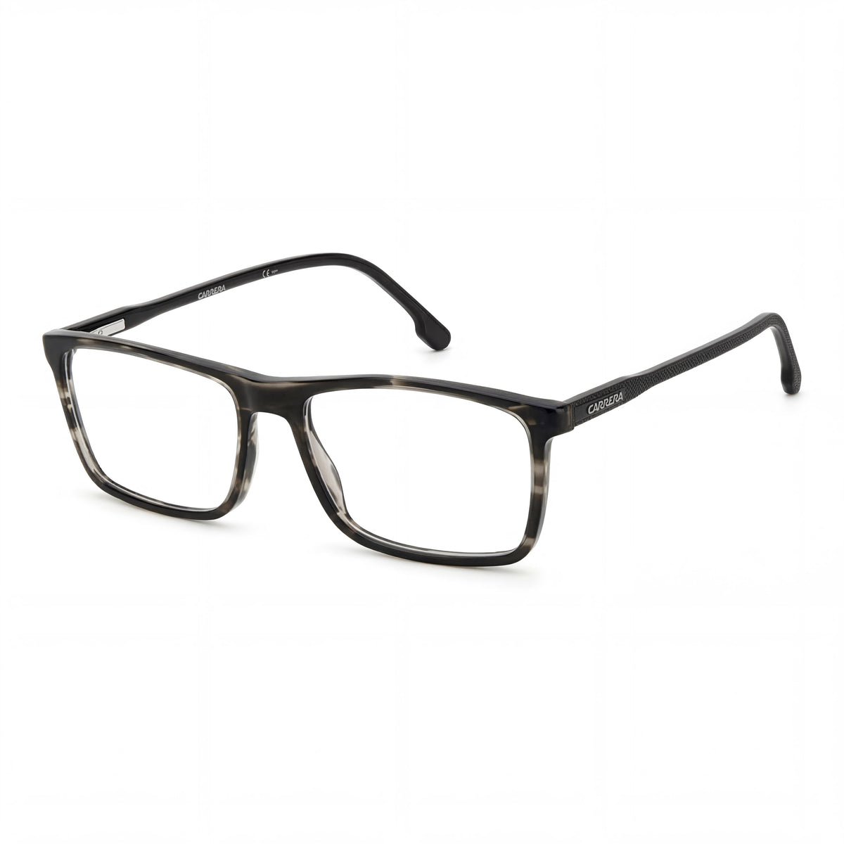Carrera 225 Grey Horn Rectangle Eyeglasses Unisex, Acetate 56mm, Photo 1