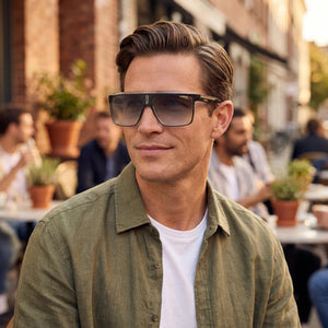 Carrera 22/N Black Sunglasses Men — lifestyle wear, garden parties and weekend brunches
