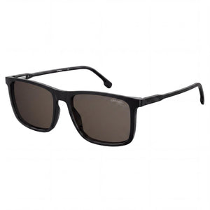 Carrera 231/S Black Rectangle Sunglasses for Unisex, Black lens