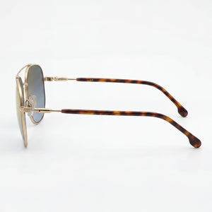 Carrera 236/S Aviator Sunglasses Unisex — side view, Blue lens