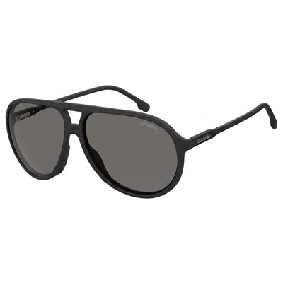 Carrera 237/S Black Aviator Sunglasses for Men, Grey lens