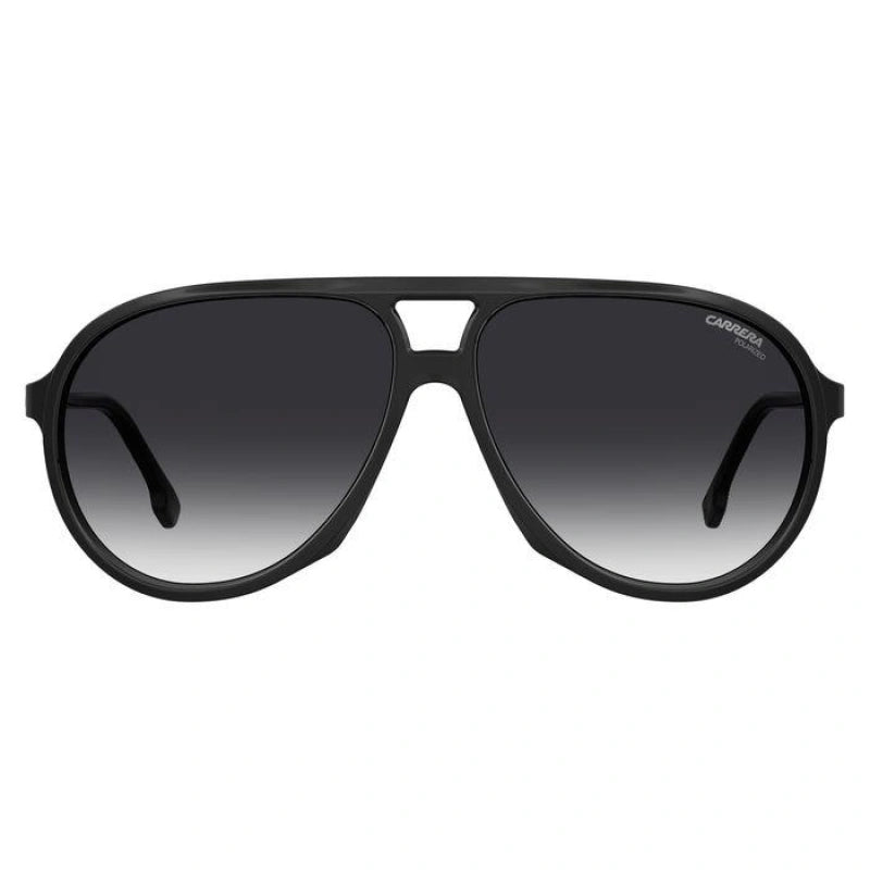 Carrera 237/S Aviator Sunglasses Men — side view, Non-Polarized Dark Grey lens