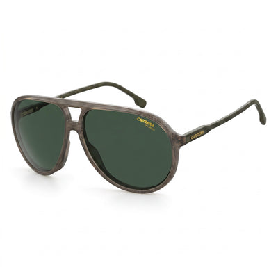 Carrera 237/S Brown Aviator Sunglasses for Men, Green Shaded lens