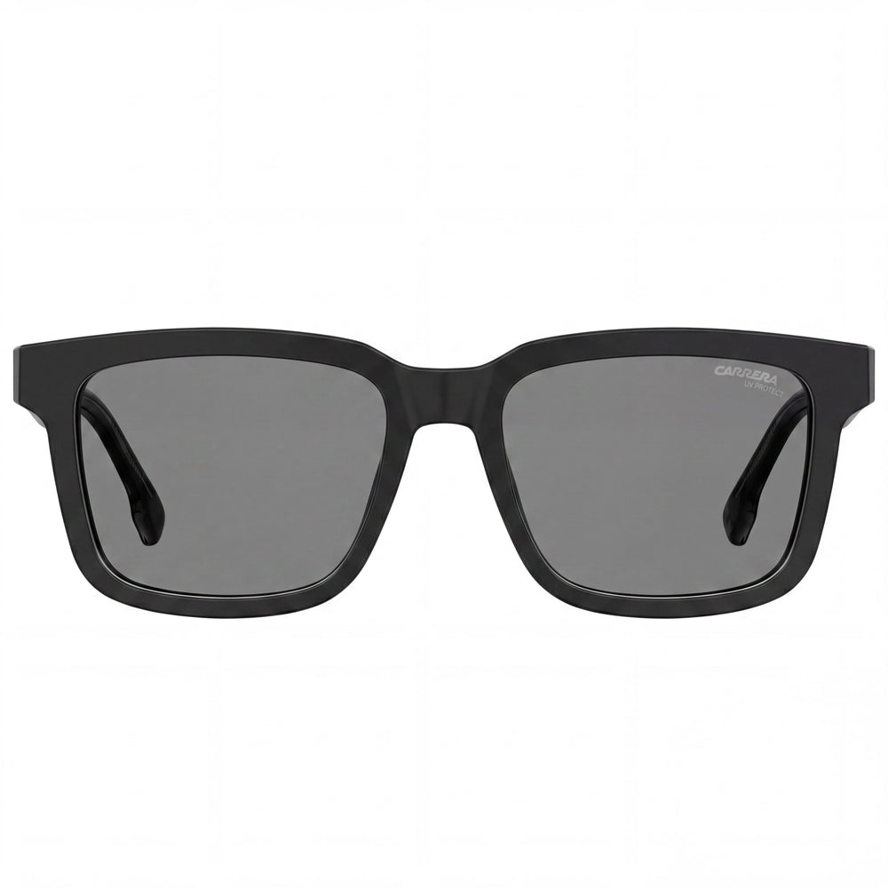 Gafas de sol unisex Carrera CARRERA 251/S de acetato negro con montura completa y protección UV, graduadas, 53 mm