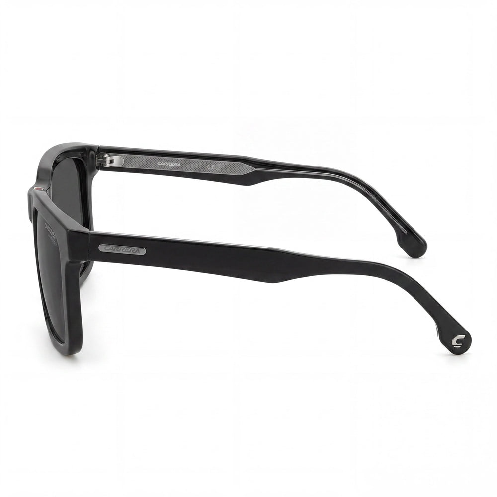 Gafas de sol unisex Carrera CARRERA 251/S de acetato negro con montura completa y protección UV, graduadas, 53 mm