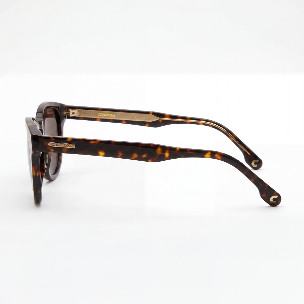 Carrera 252 Dark Havana/Brown Round Sunglasses for Men, 50mm, Photo 3
