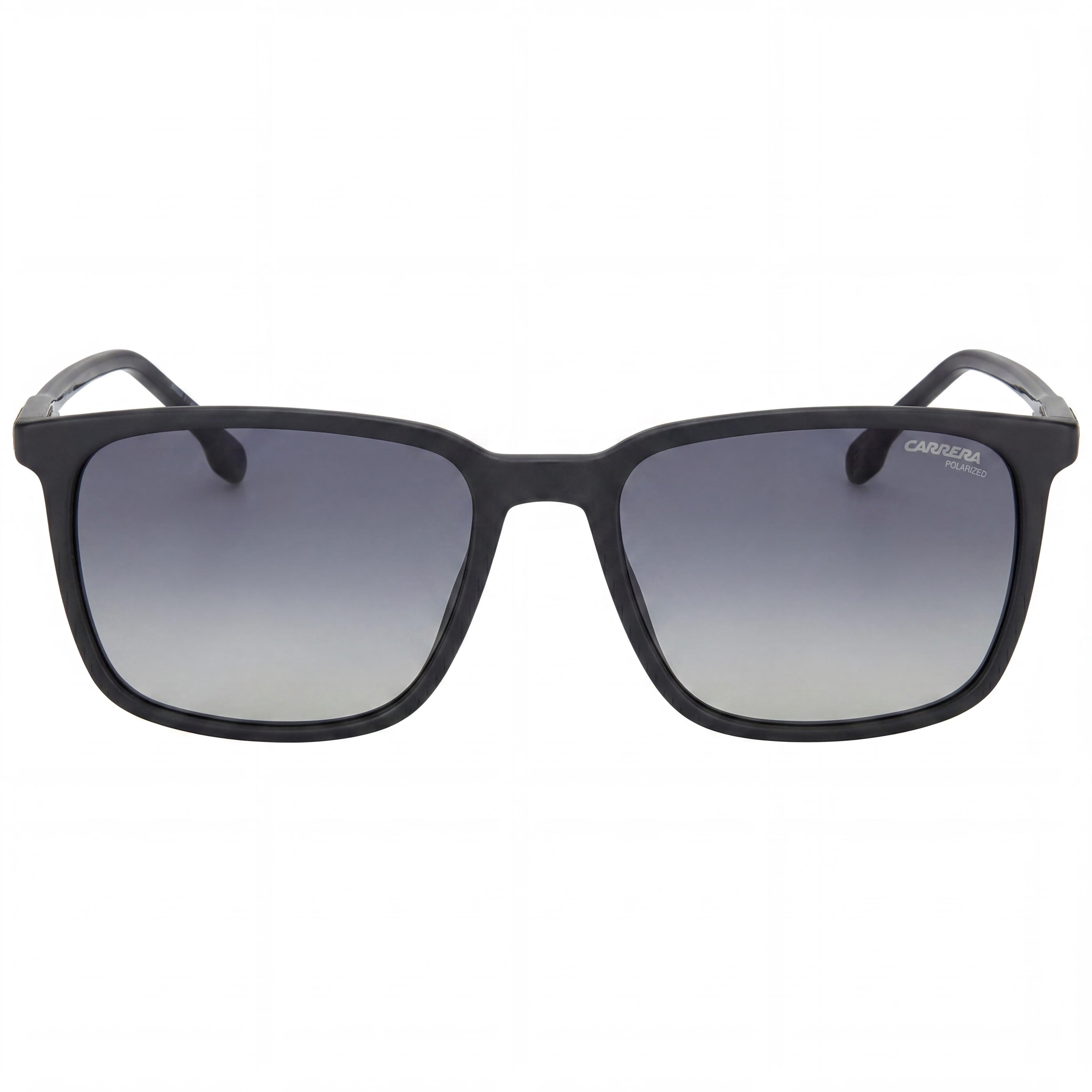 Carrera 259/S Black Gray Rectangle Polarized Sunglasses Unisex, 55mm, Photo 2