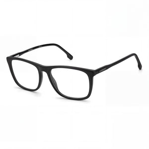 Carrera 263 Matt Black Rectangle Eyeglasses for Unisex, Plastic frame