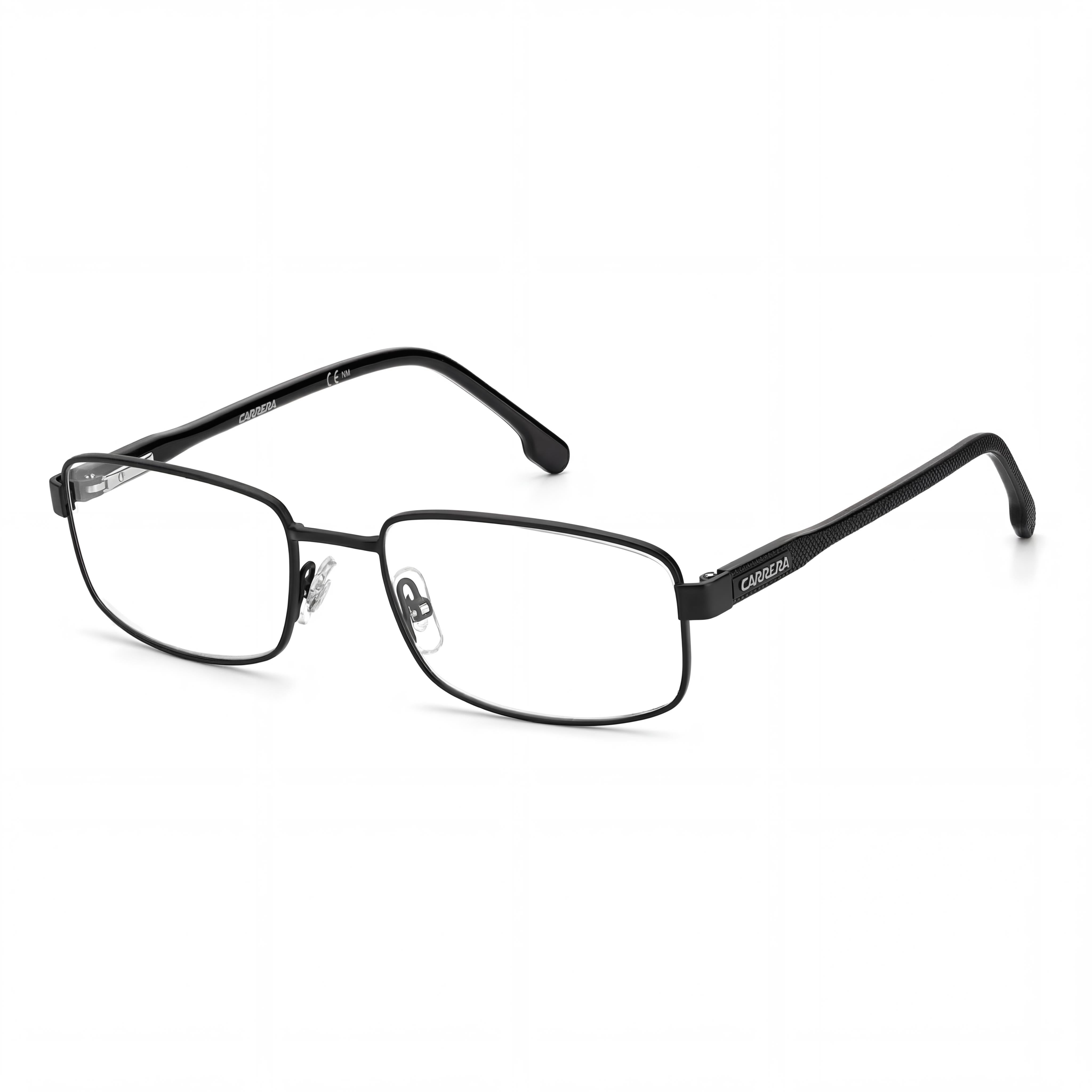 Carrera 264 Black Rectangle Unisex Eyeglasses, Alloy Steel, Photo 1