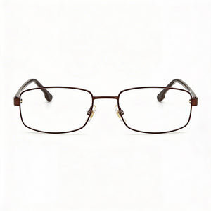Carrera 264 Rectangle Eyeglasses Unisex — front view, Metal