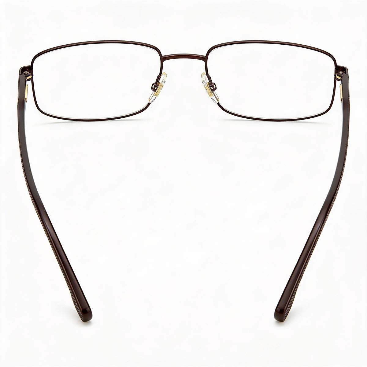 Gafas Carrera 264 rectangulares marrones unisex, metal de 55 mm, Photo 3