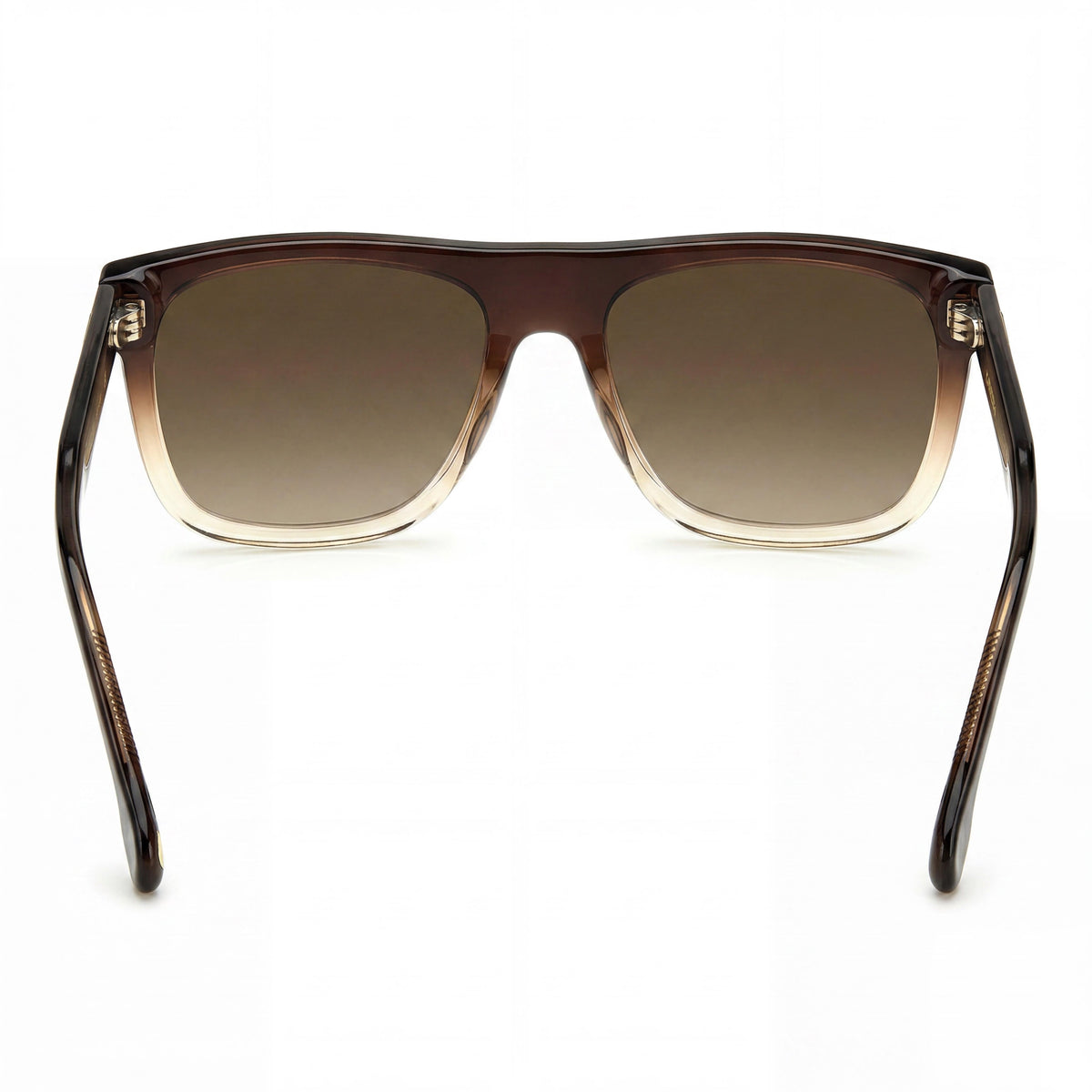 Gafas de sol unisex Carrera 267/S cuadradas transparentes en color marrón degradado, 56 mm, Photo 3