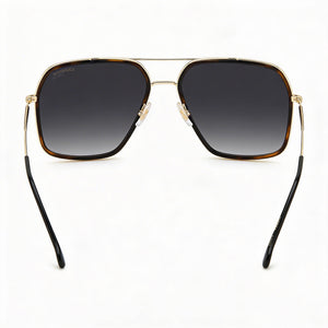 Carrera 273/S Rectangle Sunglasses Unisex — side view, Non-Polarized Dark Gray Gradient lens