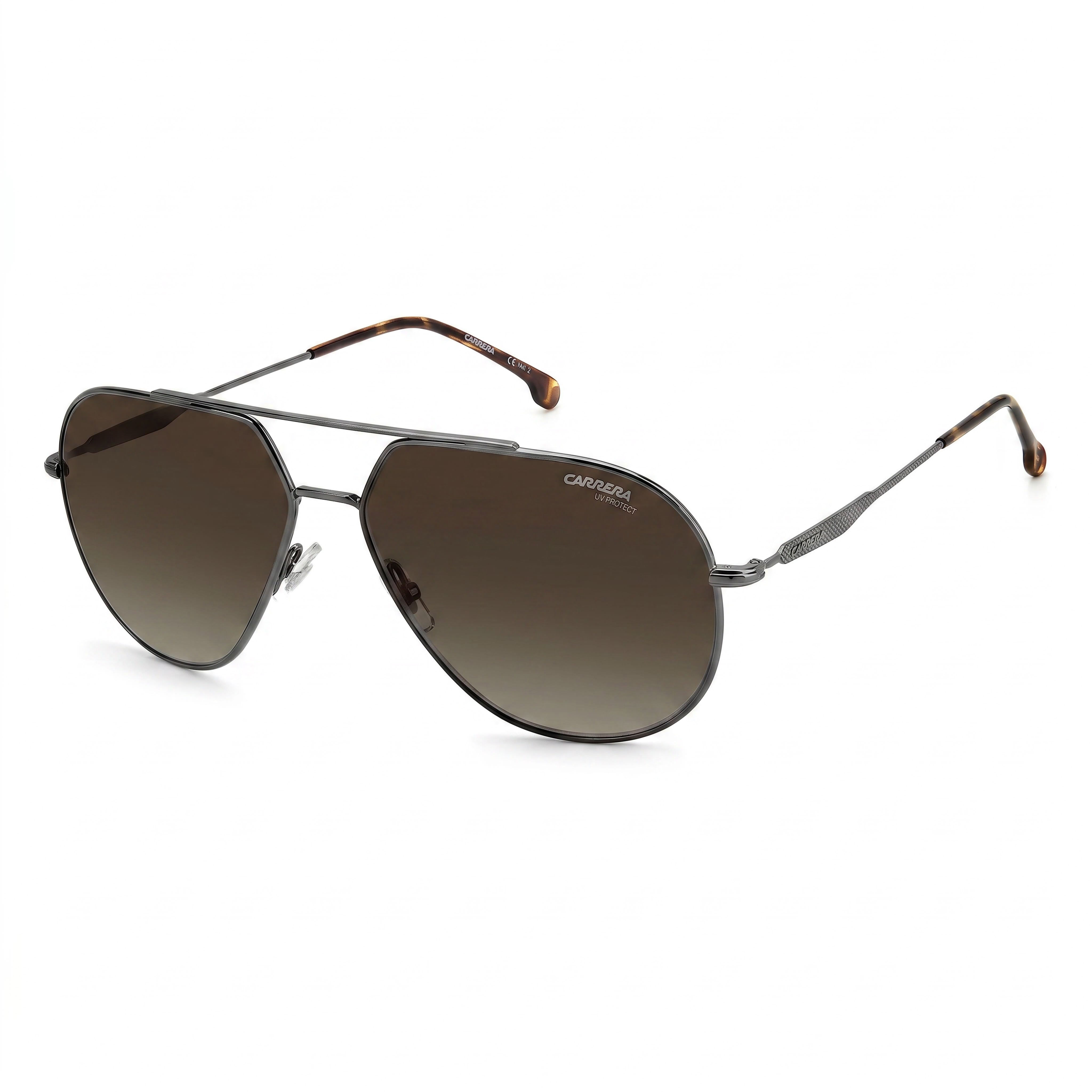 Carrera 274/S KJ1/HA Silver Aviator Gradient Sunglasses for Men, Photo 1