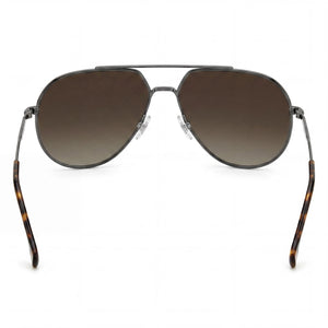 Carrera 274/S Aviator Sunglasses Unisex — side view, Non-Polarized Grey Brown Gradient lens