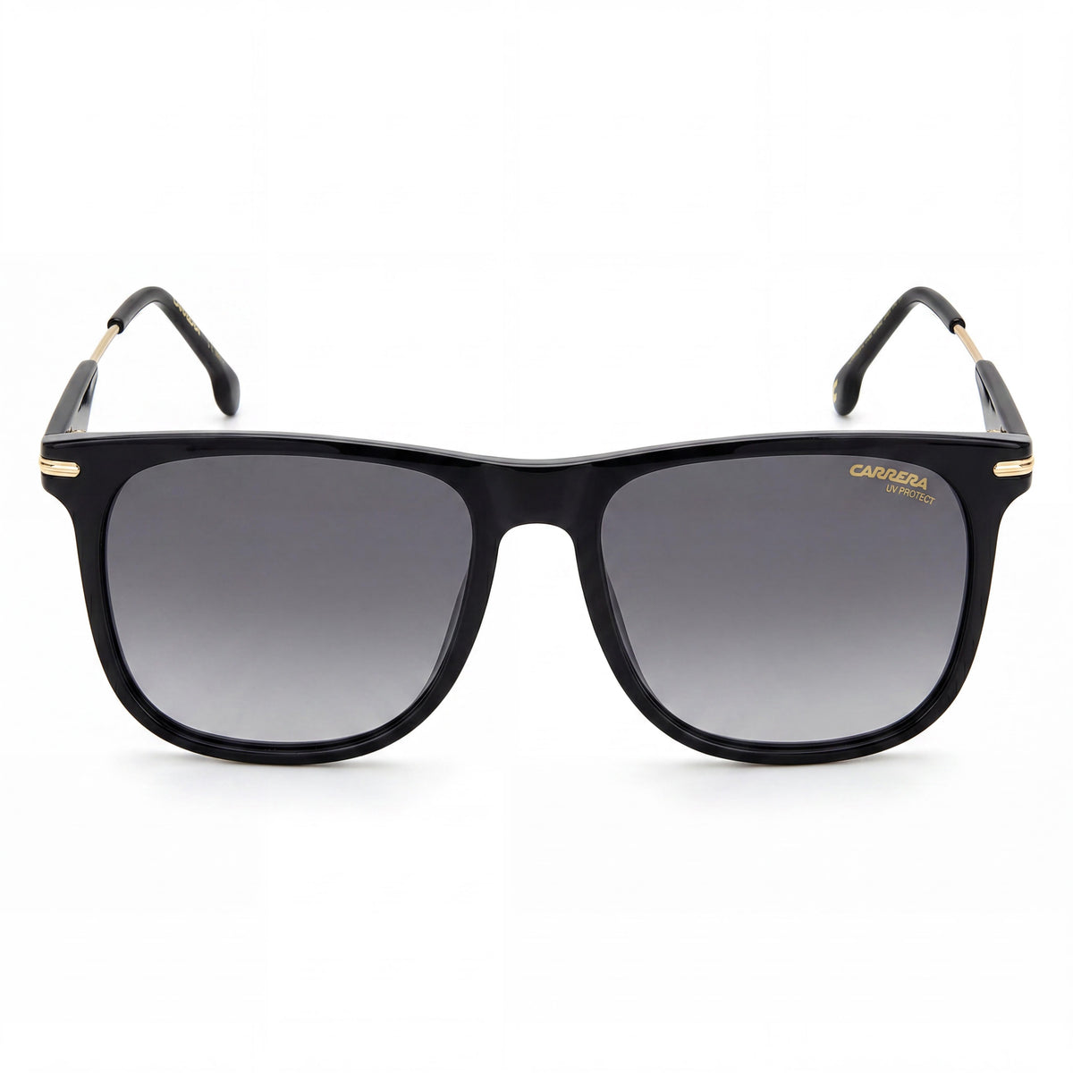 Carrera 276/S Black/Dark Grey Shaded Square Sunglasses Unisex, 55mm, Photo 2