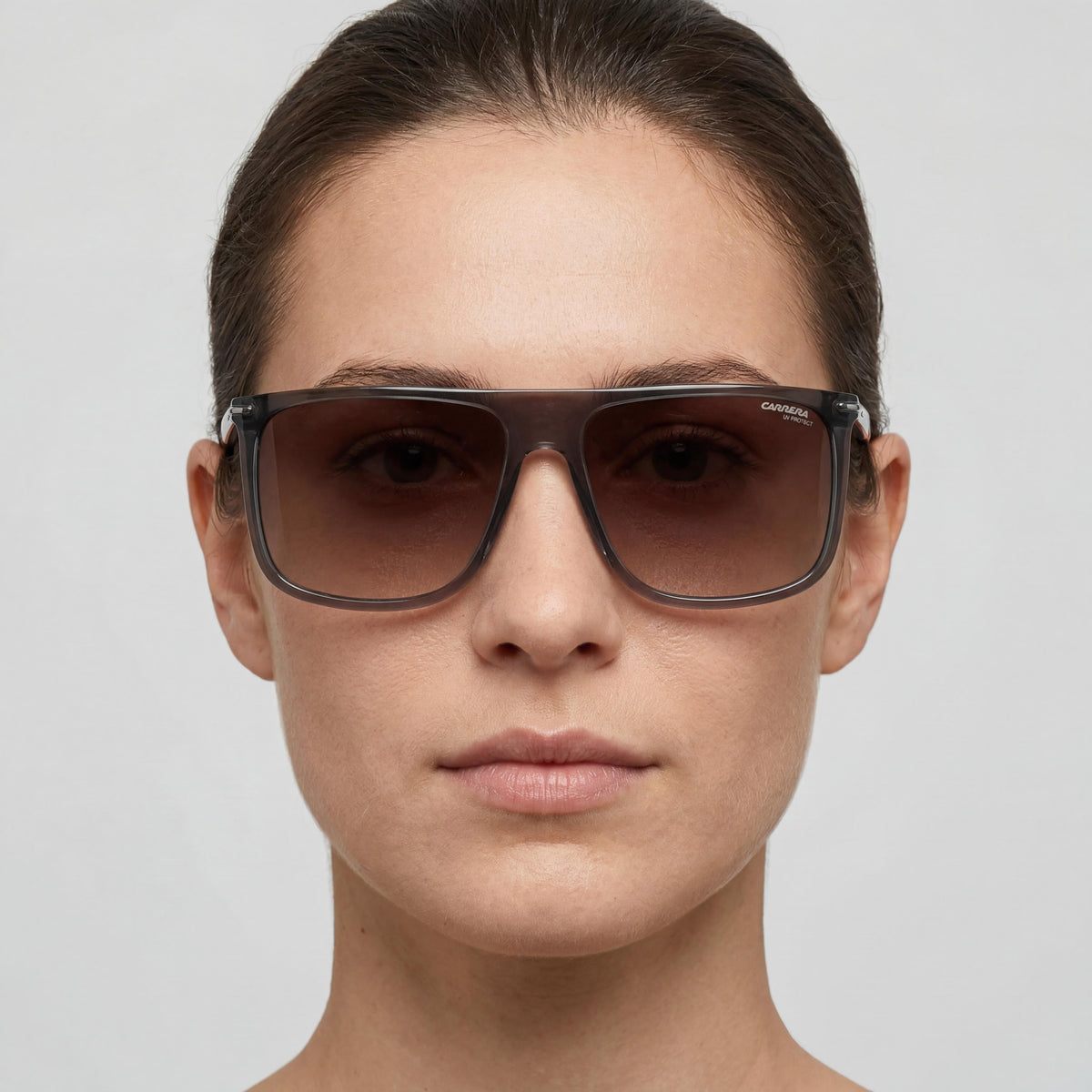 Gafas de sol unisex cuadradas Carrera 278/S gris/marrón degradado, 58mm, Photo 3