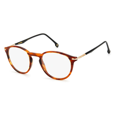 Carrera 284 Havana Round Eyeglasses Unisex, Acetate frame