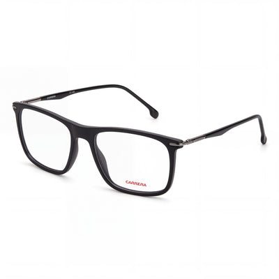 Carrera 289 Matt Black Rectangle Eyeglasses for Unisex, Magnesium frame
