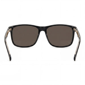 Carrera 298/S Rectangle Sunglasses Men — side view, Non-Polarized Black lens