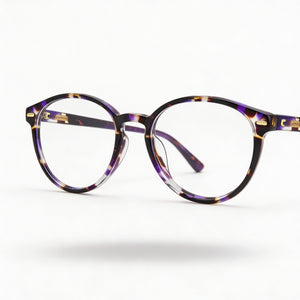 Carrera 3010 Round Eyeglasses for Women — front view, Plastic